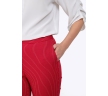 Укороченные брюки красного цвета Emka D035/luminous