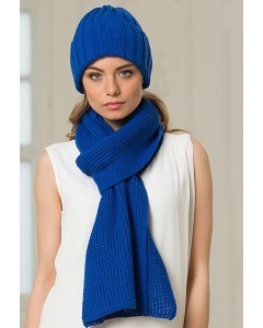 Синий шарф Landre 006