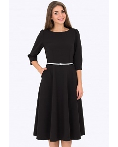 Чёрное платье Emka Fashion PL-407/gvenda