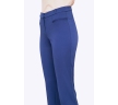 Синие женские брюки слегка зауженные к низу Emka D021/grace