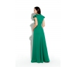 купить длинное зеленое платье