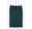 Офисная юбка тёмно-зеленого цвета Emka S775/alberi