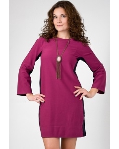 Короткое шерстяное платье Golub П230-2103-2079
