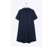 Летнее платье-рубашка темно-синего цвета Emka PL592/sandro
