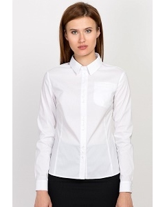 Женская белая рубашка Emka Fashion b 2119/vonda
