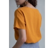 Свободная легкая блуза летнего цвета Emka B2462/orange