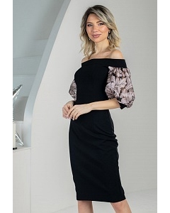 Платье с открытыми плечами Donna Saggia DSP-472-17t