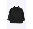 Черная блузка прямого кроя Emka B2268/kenzi