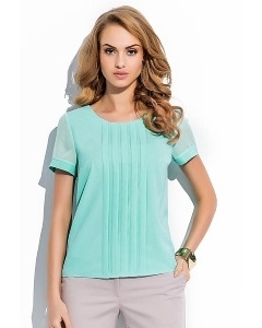 Блузка мятного цвета Sunwear R72-3