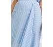 Летняя юбка голубого цвета в полоску Emka S819/kosmos