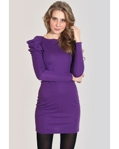 Фиолетовое платье Donna Saggia DSP-11-8t