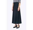 Длинная в пол юбка тёмно-синего цвета Emka S314/shelbi купить в интернет-магазине