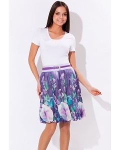Летняя фиолетовая юбка Remix