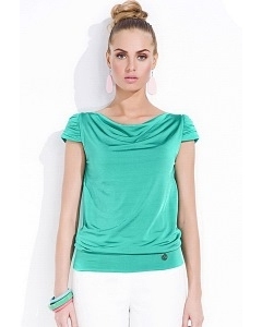 Блузка зеленого цвета Zaps Amalia