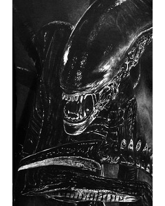 Мужская футболка Alien 2 (Светится в темноте и ультрафиолете)