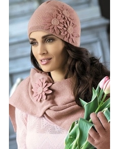 Комплект шапка + шарф Kamea Zlata
