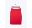 Яркая красная юбка-карандаш Emka S656/curly