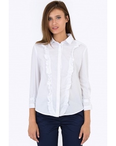 Белая рубашка Emka Fashion b 2193/vonda