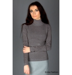 Женский свитер серого цвета