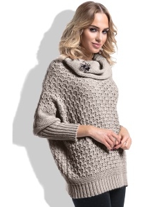 Женский свитер оверсайз единого размера Fimfi I227