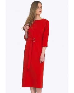 Красное платье Emka PL698/yasmina