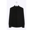 Женская рубашка черного цвета Emka B2348/marfa