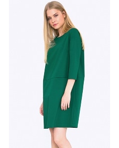 Зеленое платье прямого силуэта Emka PL688/spectra