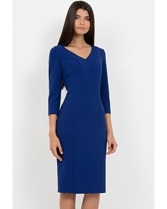 Платье синего цвета Emka Fashion PL-428/elpis