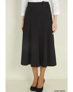 Черная длинная юбка Emka Fashion 435-aria