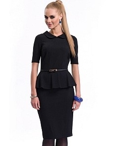 Черное платье Zaps Adora