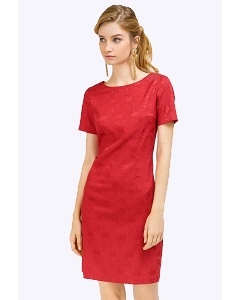 Платье красного цвета Emka PL422/astrid