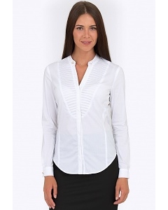 Белая женская рубашка Emka Fashion b 2190/vonda