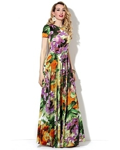 Длинное летнее платье Donna Saggia DSP-147-97t