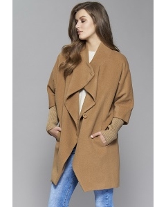 Женское пальто с вязаными рукавами Zaps Abbie