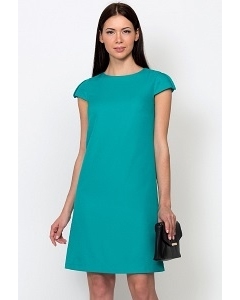 Платье изумрудного цвета Emka Fashion PL-441/renessa