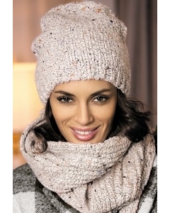Комплект женский шапка со снудом Kamea Ameli