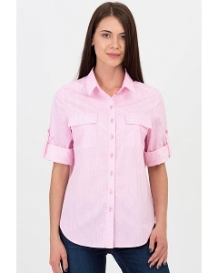 Хлопковая женская рубашка Emka Fashion b 2139/elizabeth