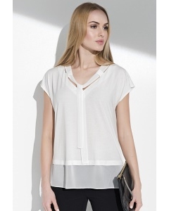 Летняя блузка оригинального кроя Sunwear I41-2-08