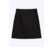 Мини-юбка чёрного цвета Emka S950/tulip