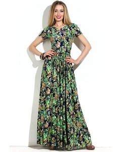 Длинное трикотажное платье Donna Saggia DSP-147-79t