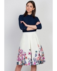 Летняя юбка из хлопка Emka Fashion 526-asya