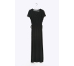 Чёрное платье в пол Emka PL785/sello