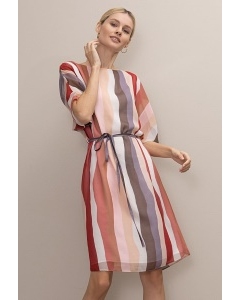 Легкое шифоновое платье прямого силуэта Emka PL1033/kinda
