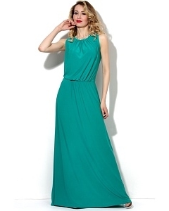 Платье нефритового цвета Donna Saggia DSP-34-50t