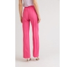 Широкие брюки ярко-розового цвета Emka D139/cristall