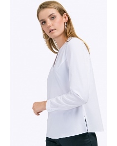 Белая блуза Emka B2263/petra