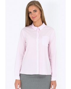 Светло-розовая рубашка Emka Fashion b 2189/leida