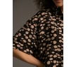 Асимметричная блуза рубашечного кроя Emka B2301/rowan