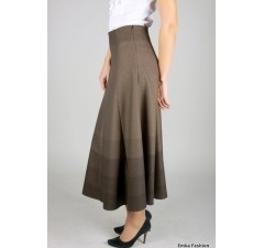 Длинная юбка Emkafashion | 281/bermuda-brown