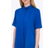 Свободное синее платье рубашечного кроя Emka PL592/rendi